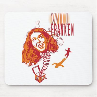 Will Franken Jack in Box Mouse Pad Mousepad by storbang