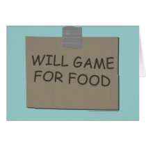Will Game For Food Cards
