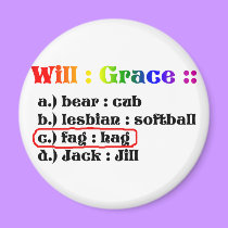 Will : Grace :: magnets