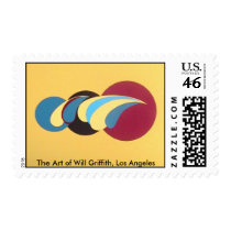 WILL GRIFFITH PAINTING POSTAGE STAMP