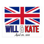 Will & Kate Postcards