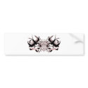 Will knit for tattoos Bumper Sticker bumper stickers by freakgrl01 Will knit for tattoos Bumper Sticker bumper stickers