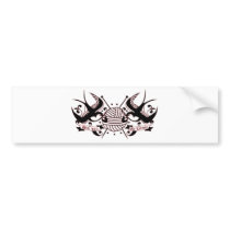 Will knit for tattoos Bumper Sticker bumper stickers by freakgrl01 Will knit for tattoos Bumper Sticker bumper stickers