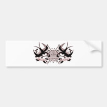 Will knit for tattoos Bumper Sticker