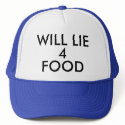 WILL LIE 4 FOOD Hat Baseball Cap by jcbing WILL LIE 4 FOOD Hat Baseball Cap