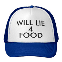 WILL LIE 4 FOOD Hat Baseball Cap