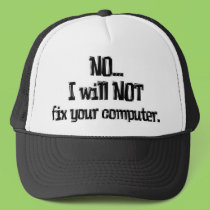 Will NOT Fix Your Computer hats by geekme Will NOT Fix Your Computer hats