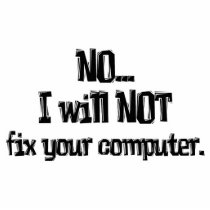 Will NOT Fix Your Computer photo sculptures by geekme Will NOT Fix Your Computer photo sculptures