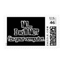 Will NOT Fix Your Computer Stamps