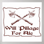 Will Pillage posters