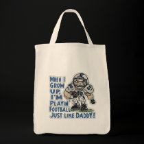 Will Play Football Like Daddy Shirts Gifts bags
