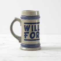 Will Pong For Beer Stein mugs