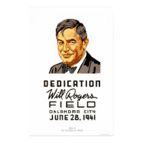 Will Rogers Field 1941 WPA posters
