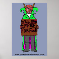 Will Run Empire For Food Print