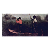 Will Schuster And Blackman Going Shooting Photo Cards