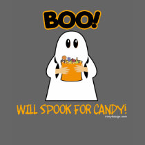 Will Spook for Candy T-Shirt
