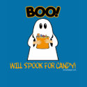Will Spook for Candy T-Shirt
