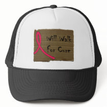 Will Walk for Cure hats
