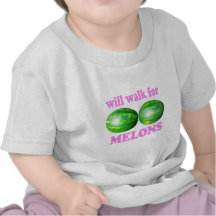will walk for melons white with pink tees