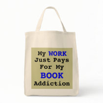 Will Work For Books bags