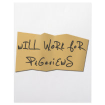Will Work For Pageviews letterhead by captainjoekickass Will Work For Pageviews letterhead