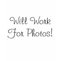 Will Work For Photos! t-shirts
