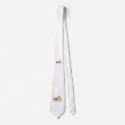 Will Work For Santa Merry Christmas Tie