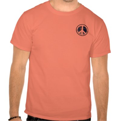 WILL WORK FOR WORLD PEACE V.2 TSHIRT by CrazyClara