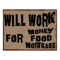 Will Work Poster posters by Method77 Will Work Poster posters