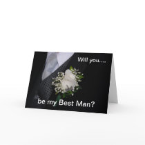Will You Be My Best Man Cards