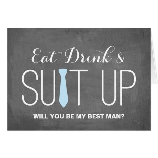Will you be my Best Man Groomsman Card Zazzle