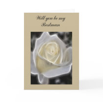 Will You Be My Bestman Card