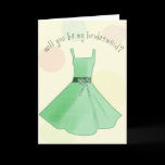 Will you be my bridesmaid