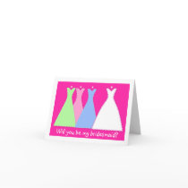 Will You Be My Bridesmaid? Card by SquirrelHugger Will You Be My Bridesmaid? Card
