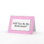Will You Be My Bridesmaid?