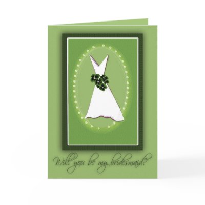 Will you be my bridesmaid? greeting cards