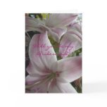 bridesmaid, will, you, wedding, pink, lilies,
