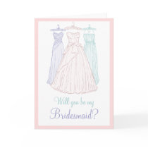 Will you be my Bridesmaid? Greeting Cards
