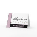Will you be my Bridesmaid? cards by JustParties Will you be my Bridesmaid? cards