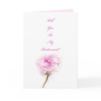 Will You Be My Bridesmaid? Card cards