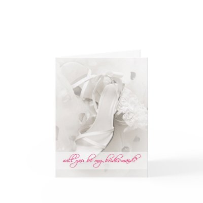 Will You Be My Bridesmaid? Greeting Card by SquirrelHugger