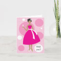 Will You Be My Bridesmaid? Card card