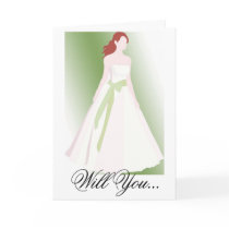 Will You Be My Bridesmaid Card