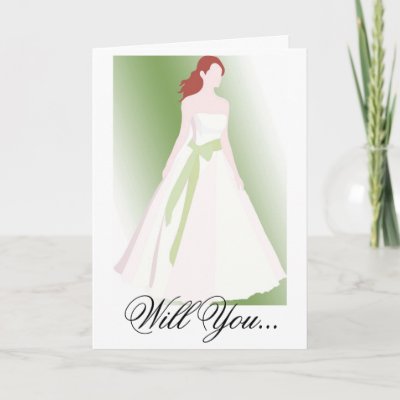Will You Be My Bridesmaid Card