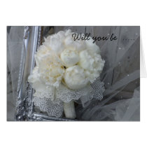 Will You Be My Bridesmaid Card cards