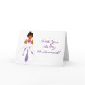 "Will You Be My Bridesmaid" Card - Customizable by Yve_13 "Will You Be My Bridesmaid" Card - Customizable