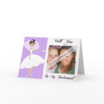 Will You Be My Bridesmaid Card-Personalized cards