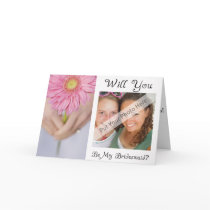 Will You Be My Bridesmaid Card-Personalized