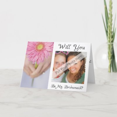 Will You Be My Bridesmaid Card-Personalized
