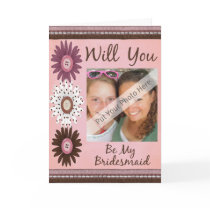 Will You Be My Bridesmaid Card-Personalized